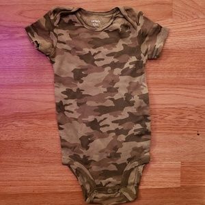 Carter's baby onesie.